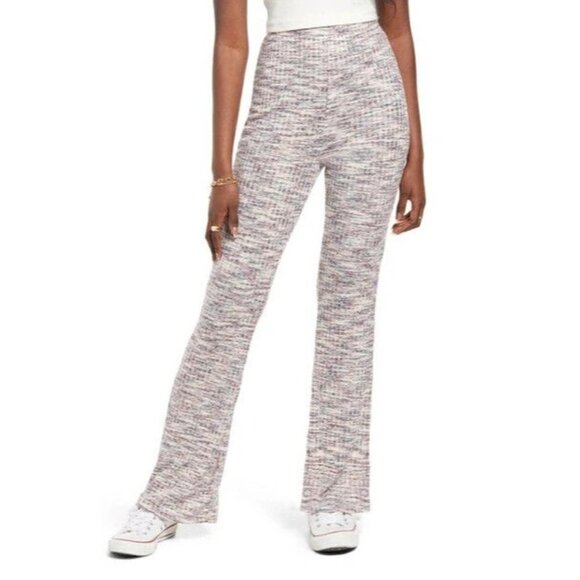 BP Bnwot Women "Space-Dye" Flare Pants Plus New - Picture 1 of 6